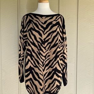 Cabi tiger print sweatshirt - size M